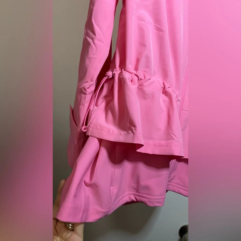 NWT Sweaty Betty Fast Lane Running Jacket Peony Pink Extra Small XS - Picture 11 of 16